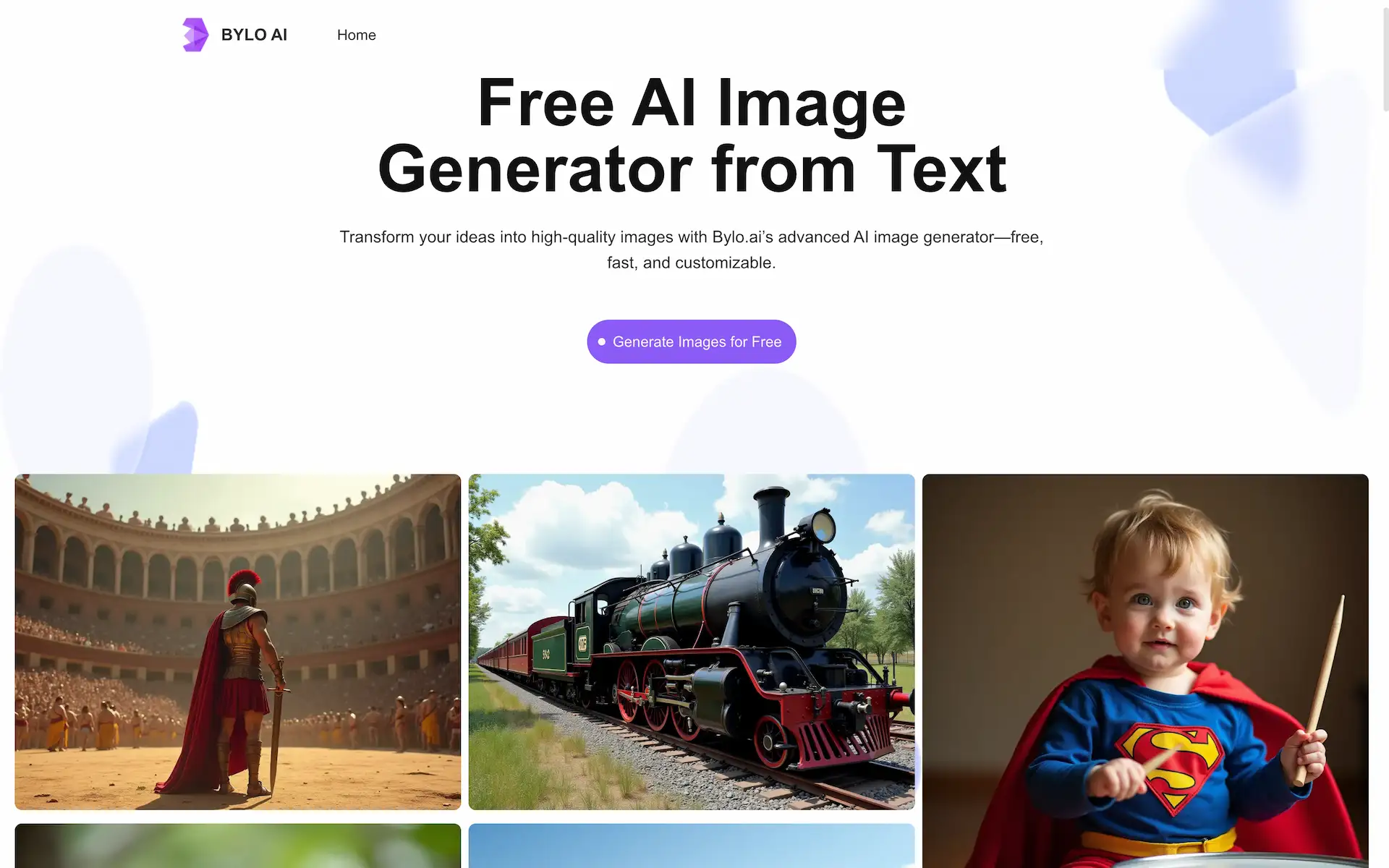 Bylo.ai: Free AI Image Generator