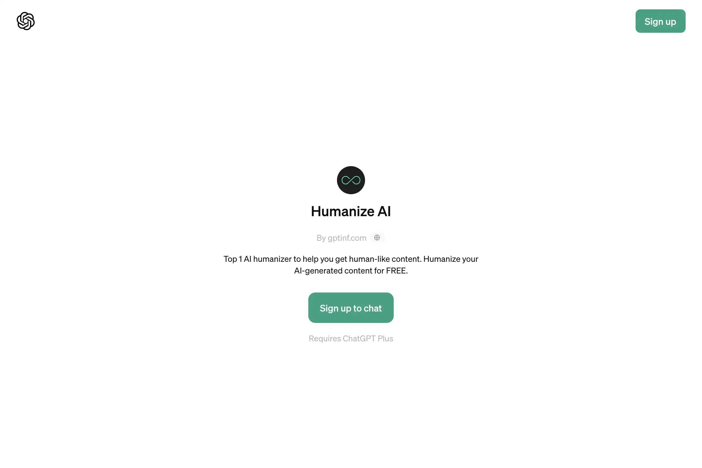 ChatGPT - Humanize AI