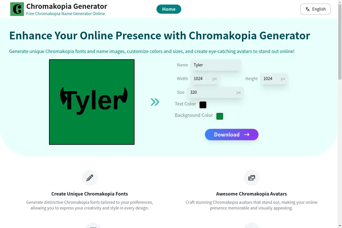 Chromakopia Generator