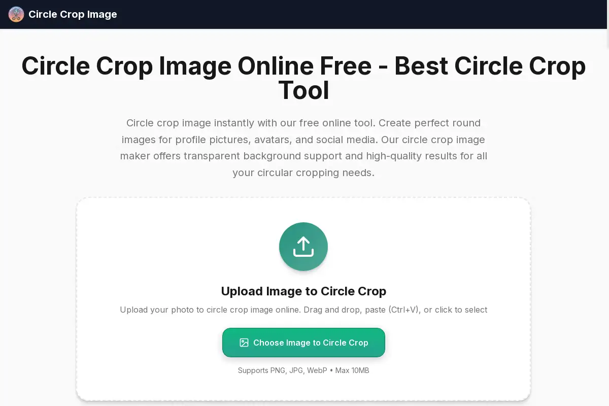 Circle Crop Image