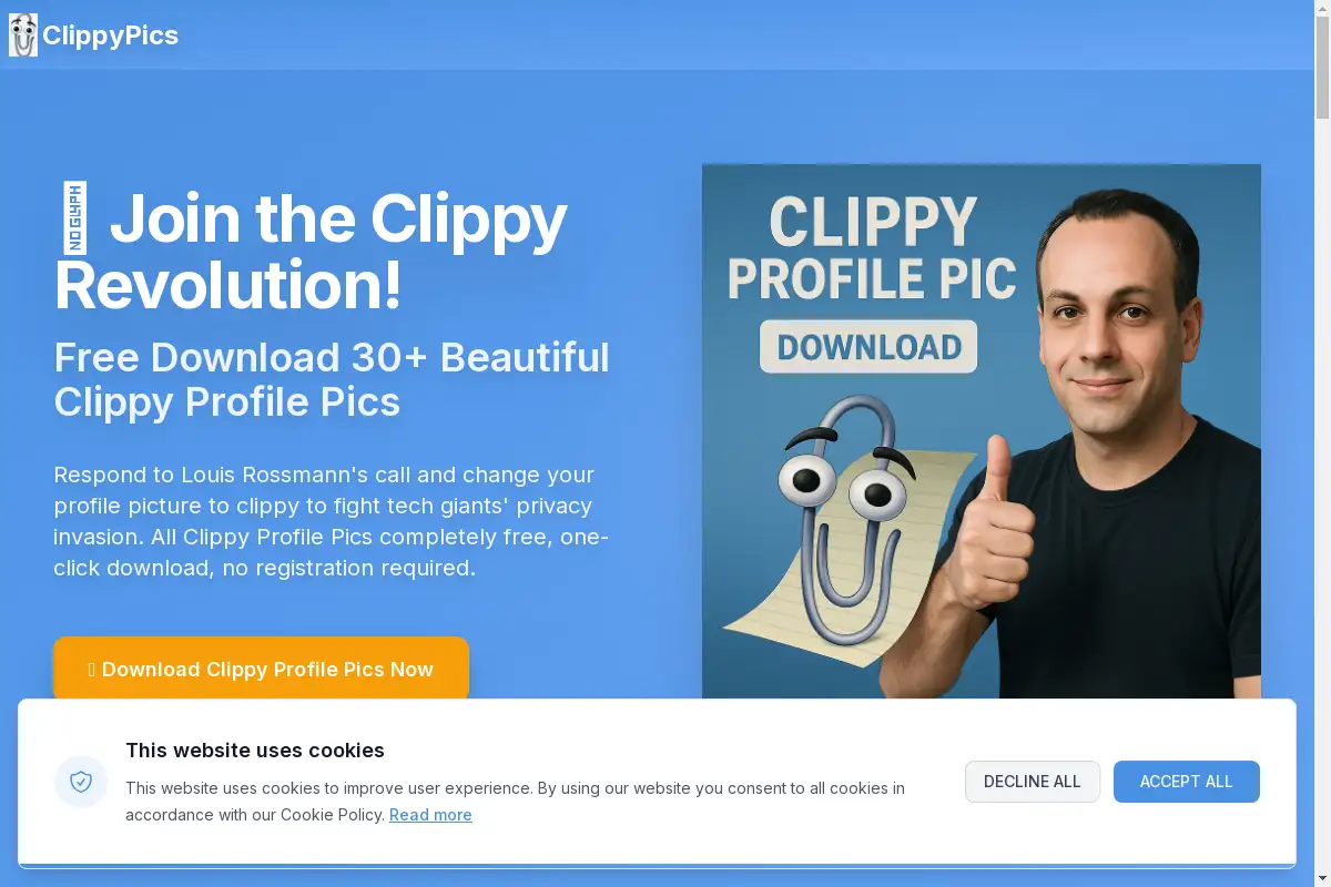 Clippy Profile Pic