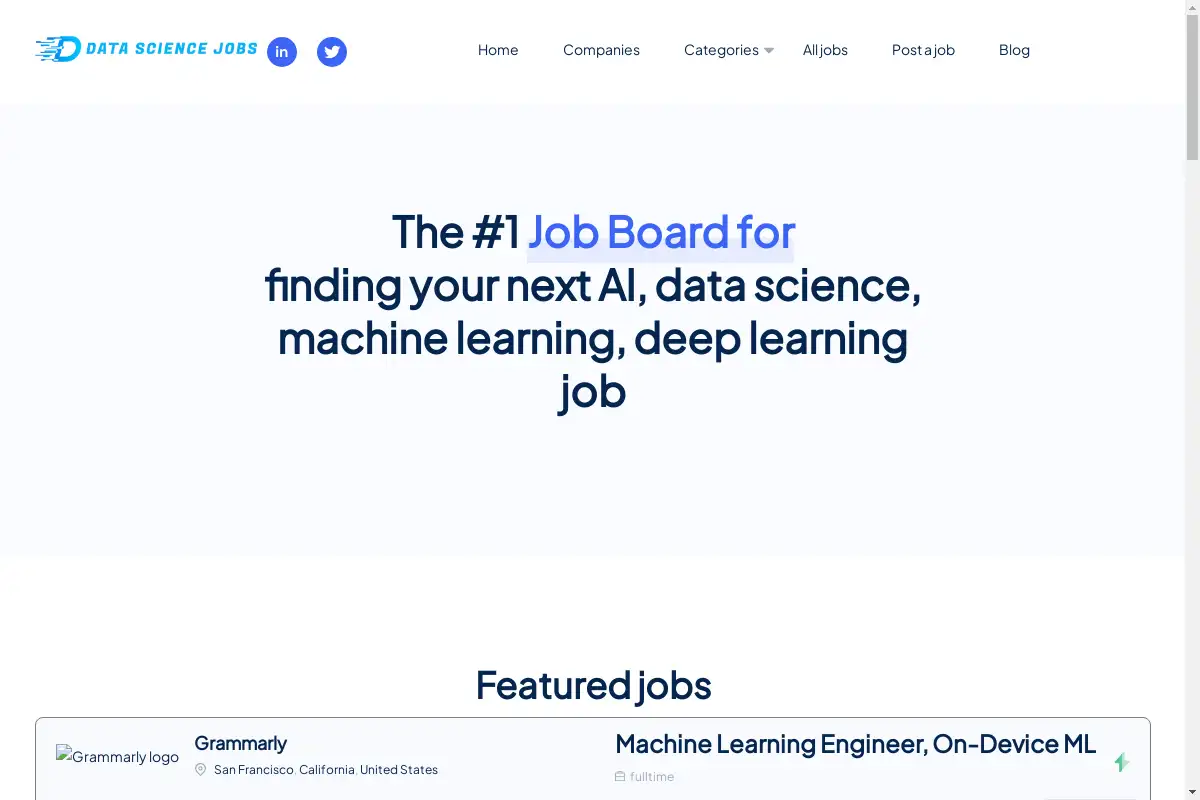 Data Science Jobs