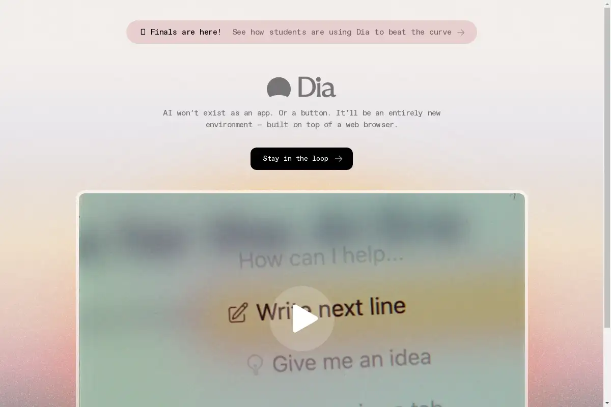 Dia Browser