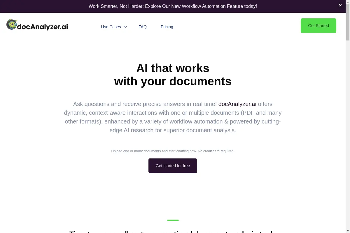 Docanalyzer Document Q A AI With Me Docanalyzer Document Q A AI With Me
