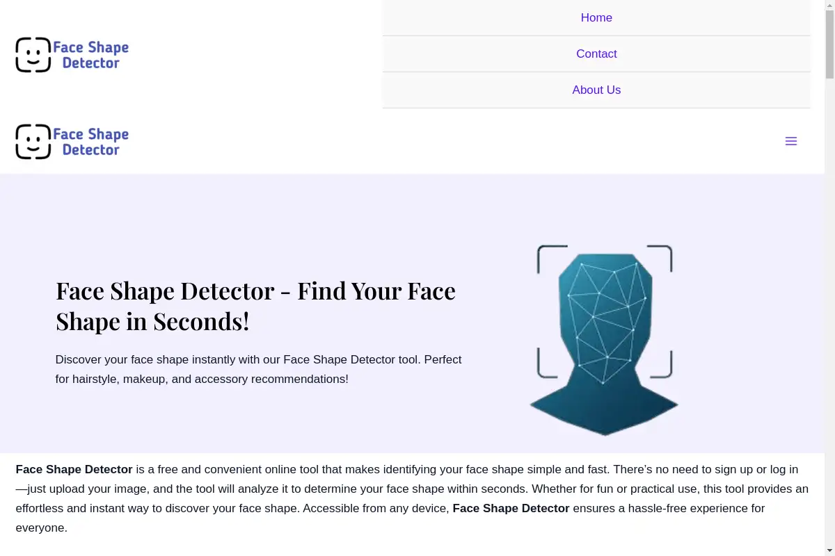 face shape detector