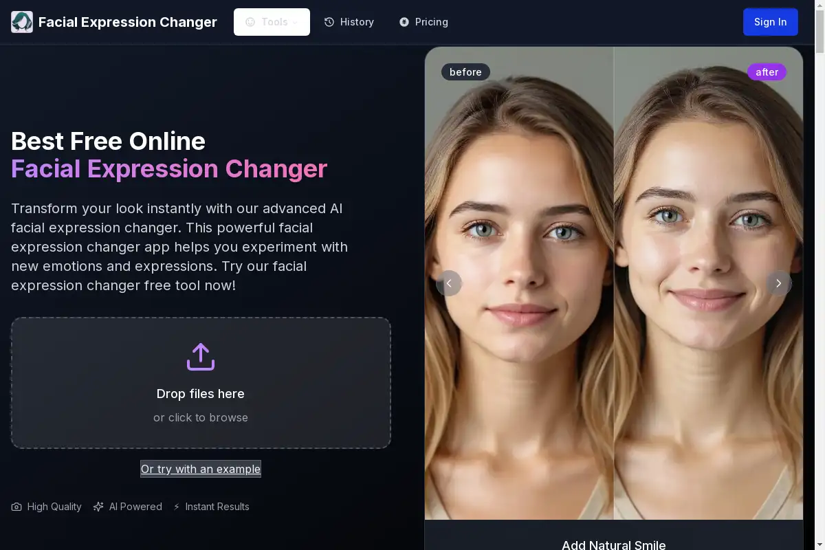 Facial Expression Changer