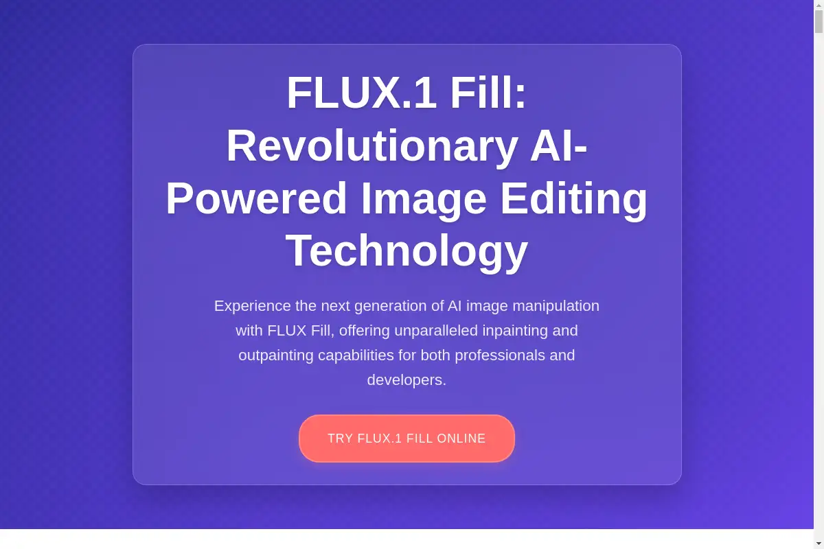 FLUX Fill