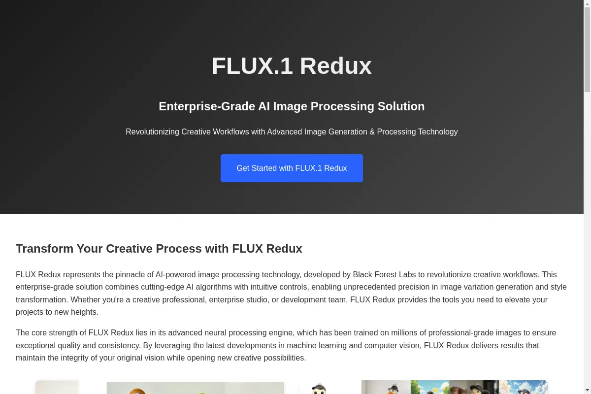 FLUX Redux