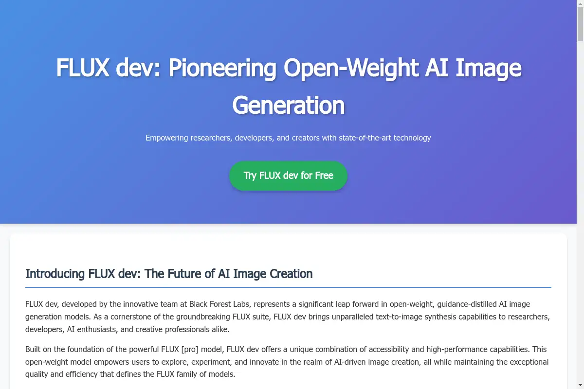 FLUX.1 Dev