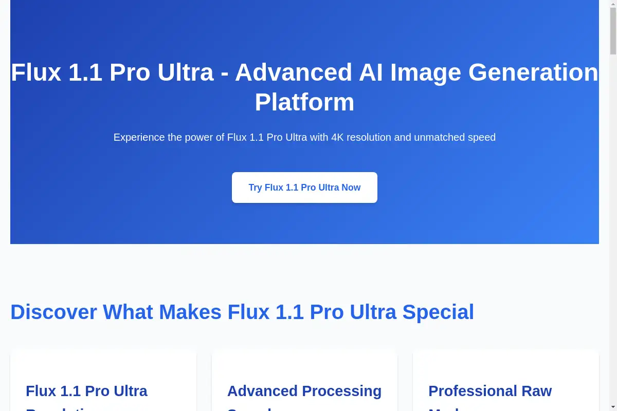 FLUX 1.1 Pro Ultra