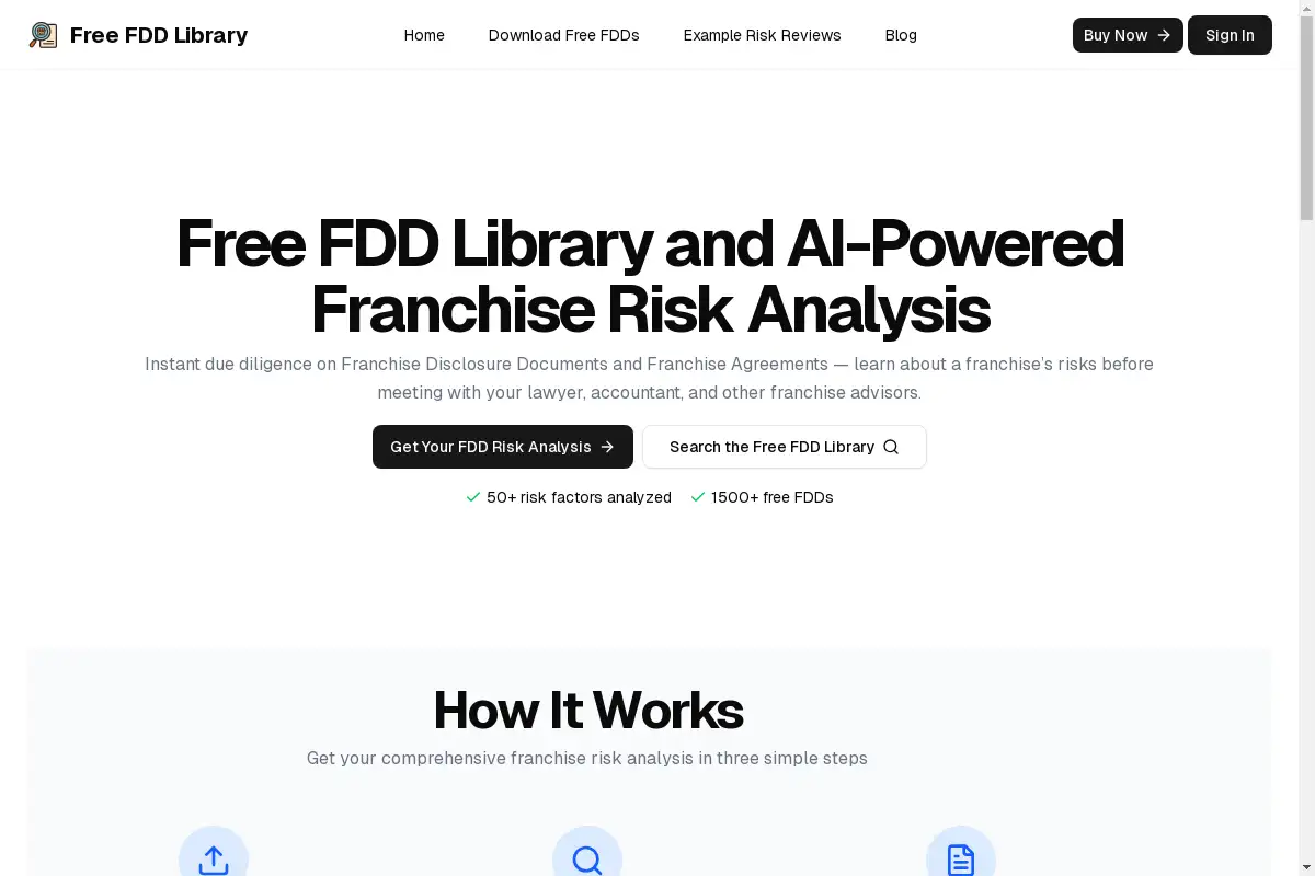 FDD Risk Analyzer