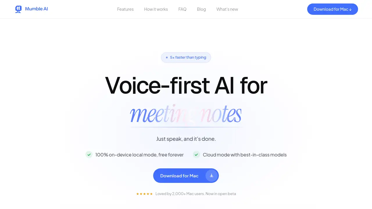 Mumble AI