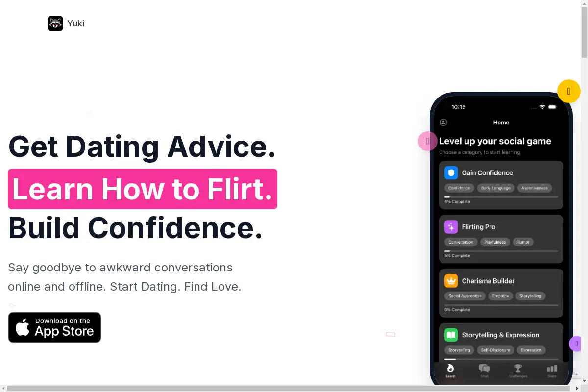 Yuki: Get Dating Advice