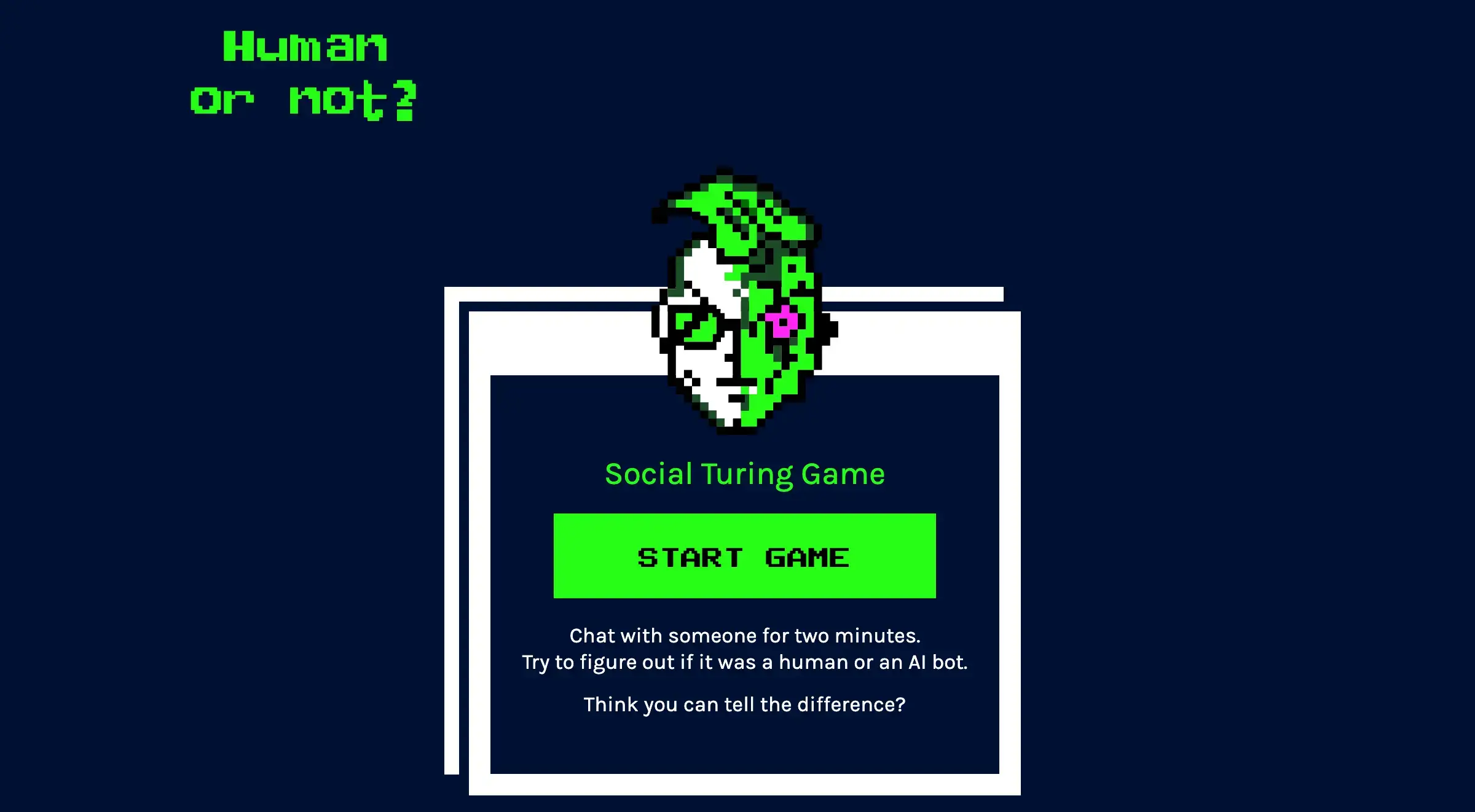 Human or Not: A Social Turing Game, Play Now
