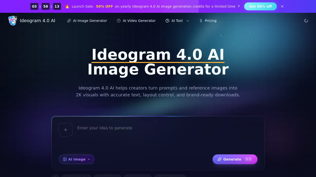 Ideogram 4.0 AI