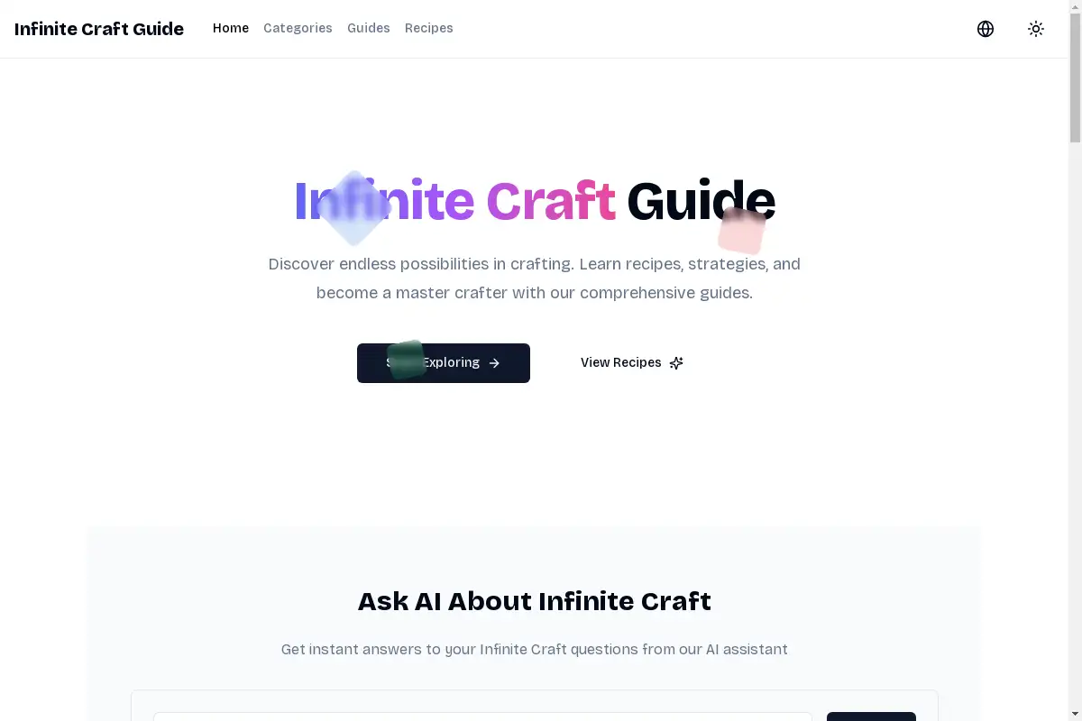 Infinite Craft Guide