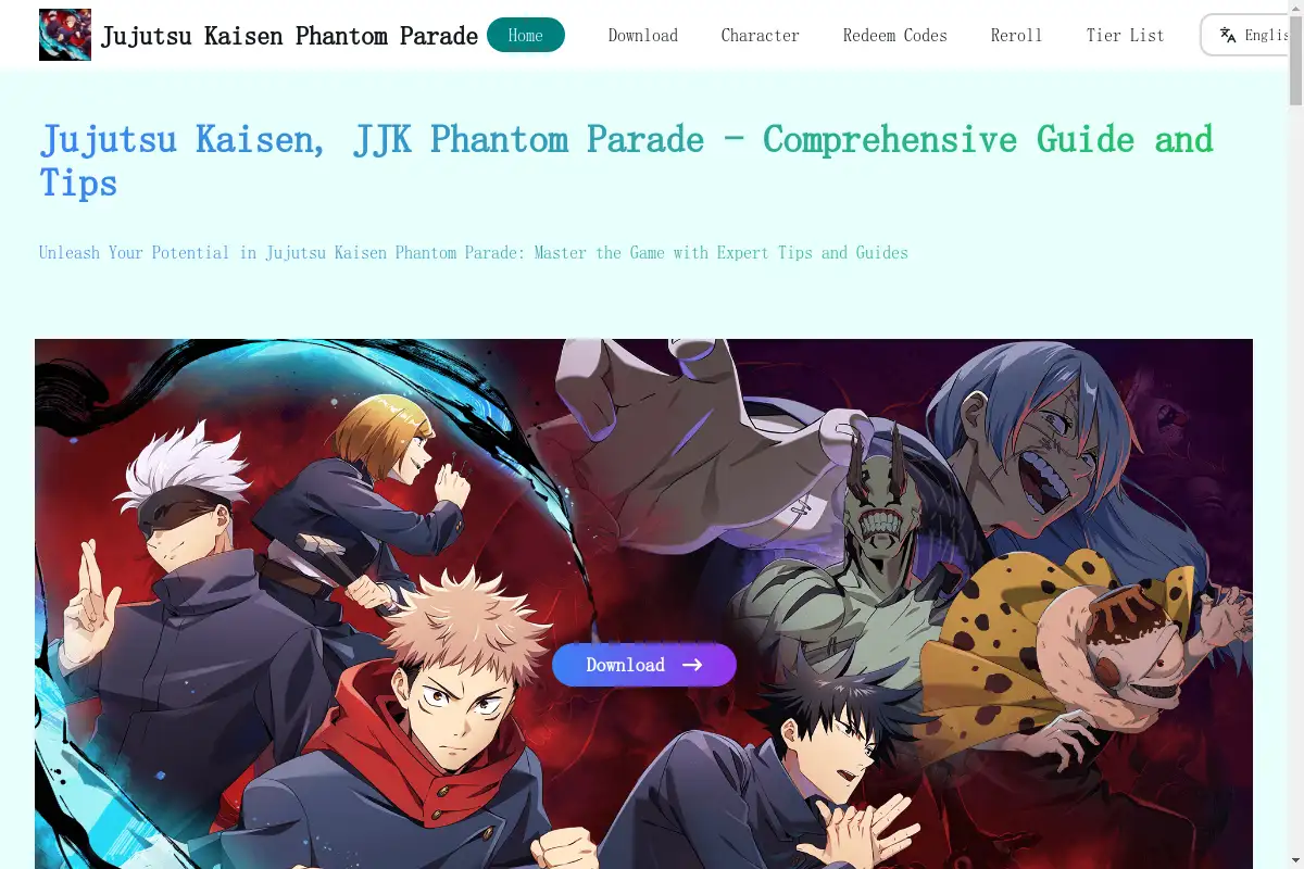 Jujutsu Kaisen Phantom Parade