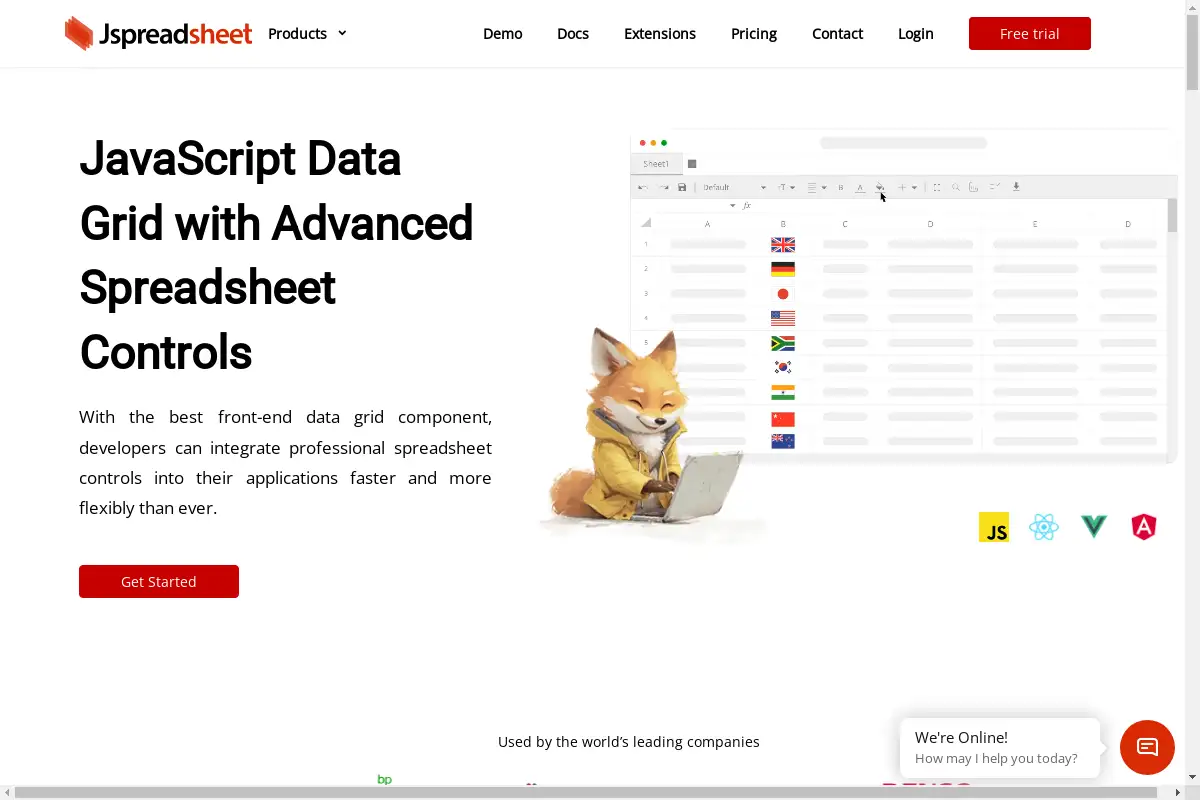 Jspreadsheet