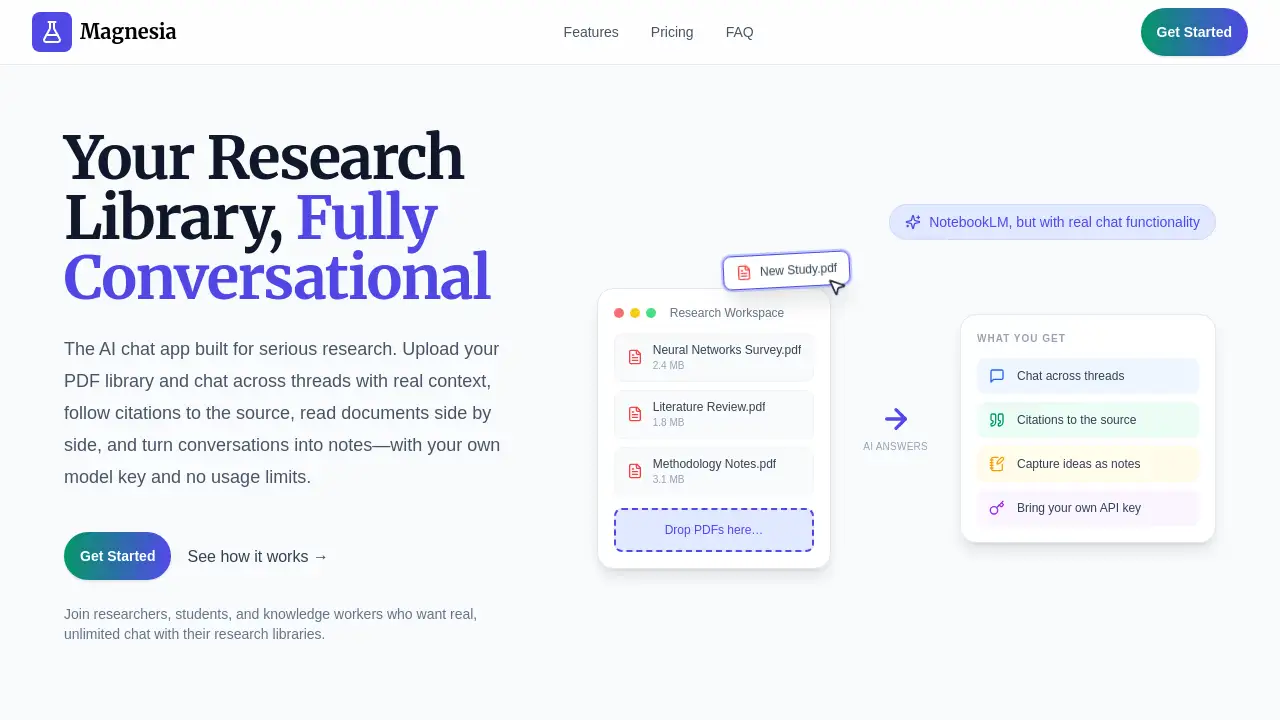 Magnesia - Conversational Research Library