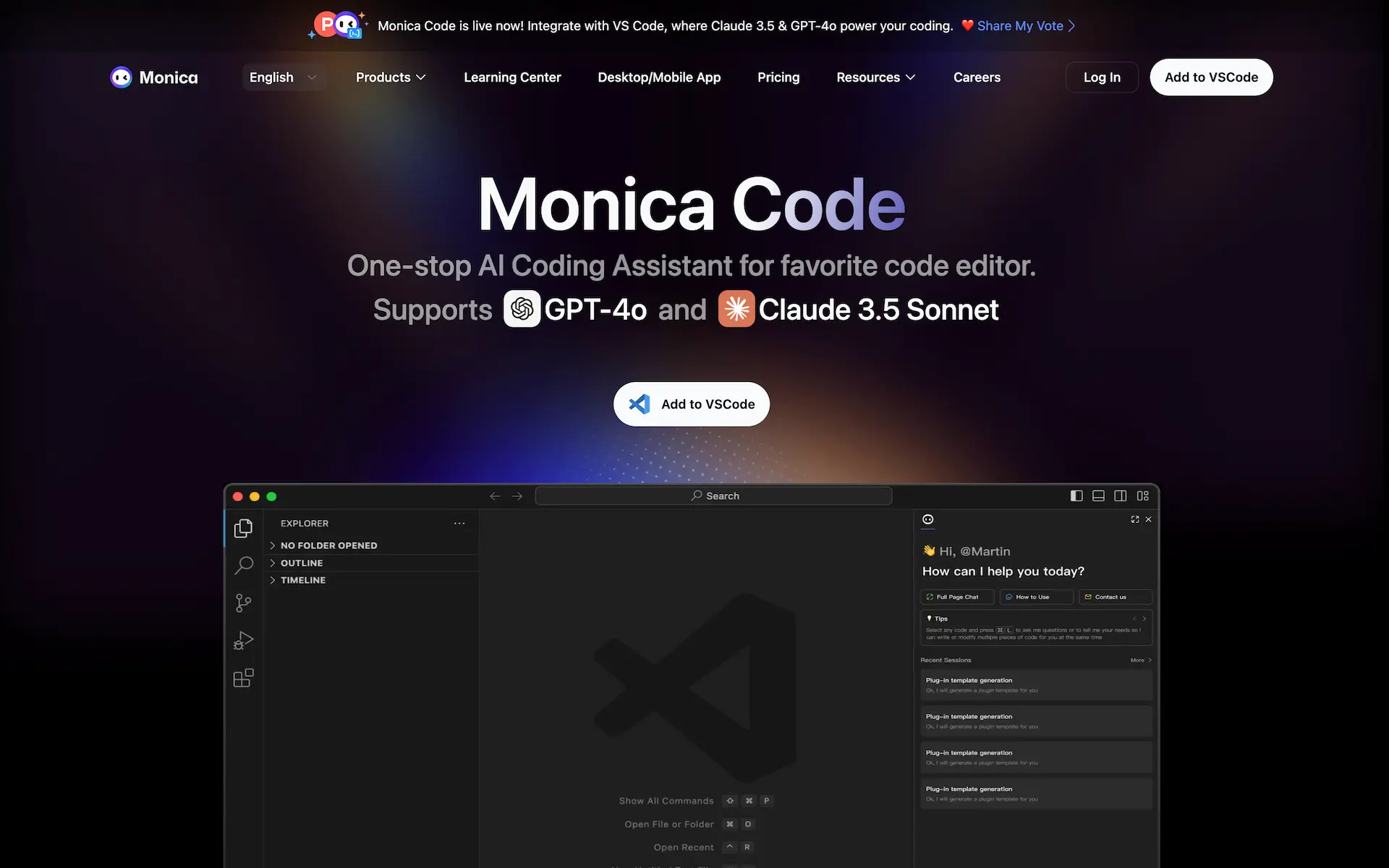 Monica Code