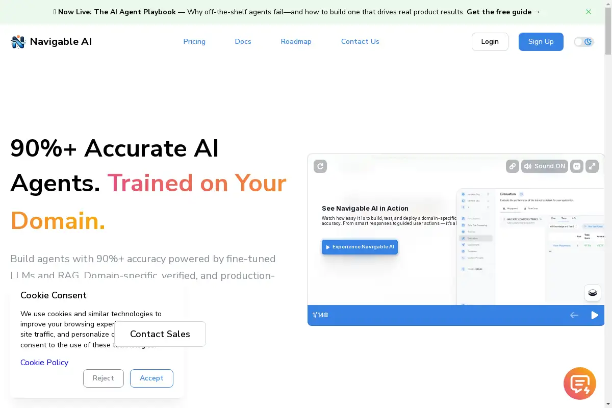Navigable AI