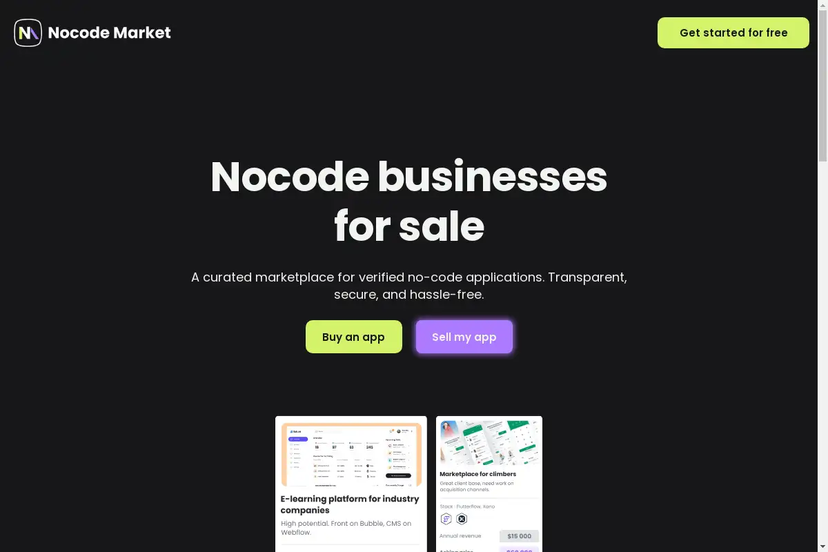 Nocode Market