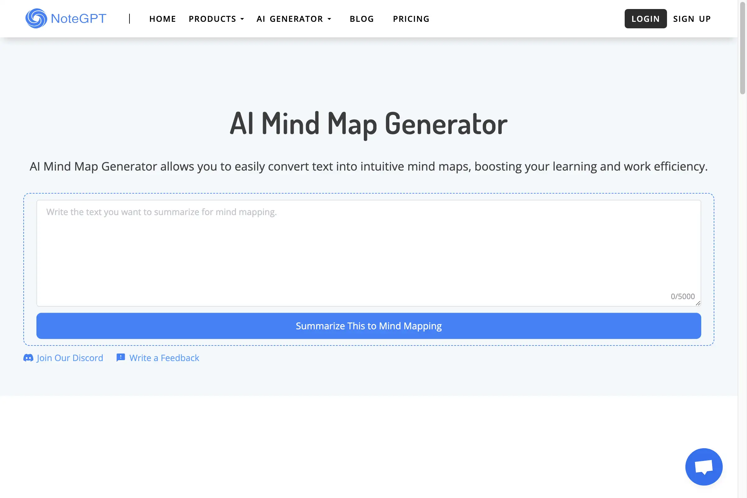 Ai mind map generator notegpt ai ai