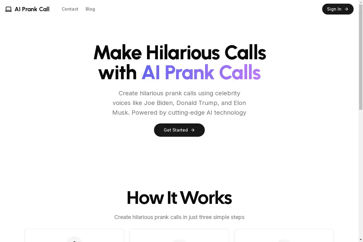 AI Prank Call