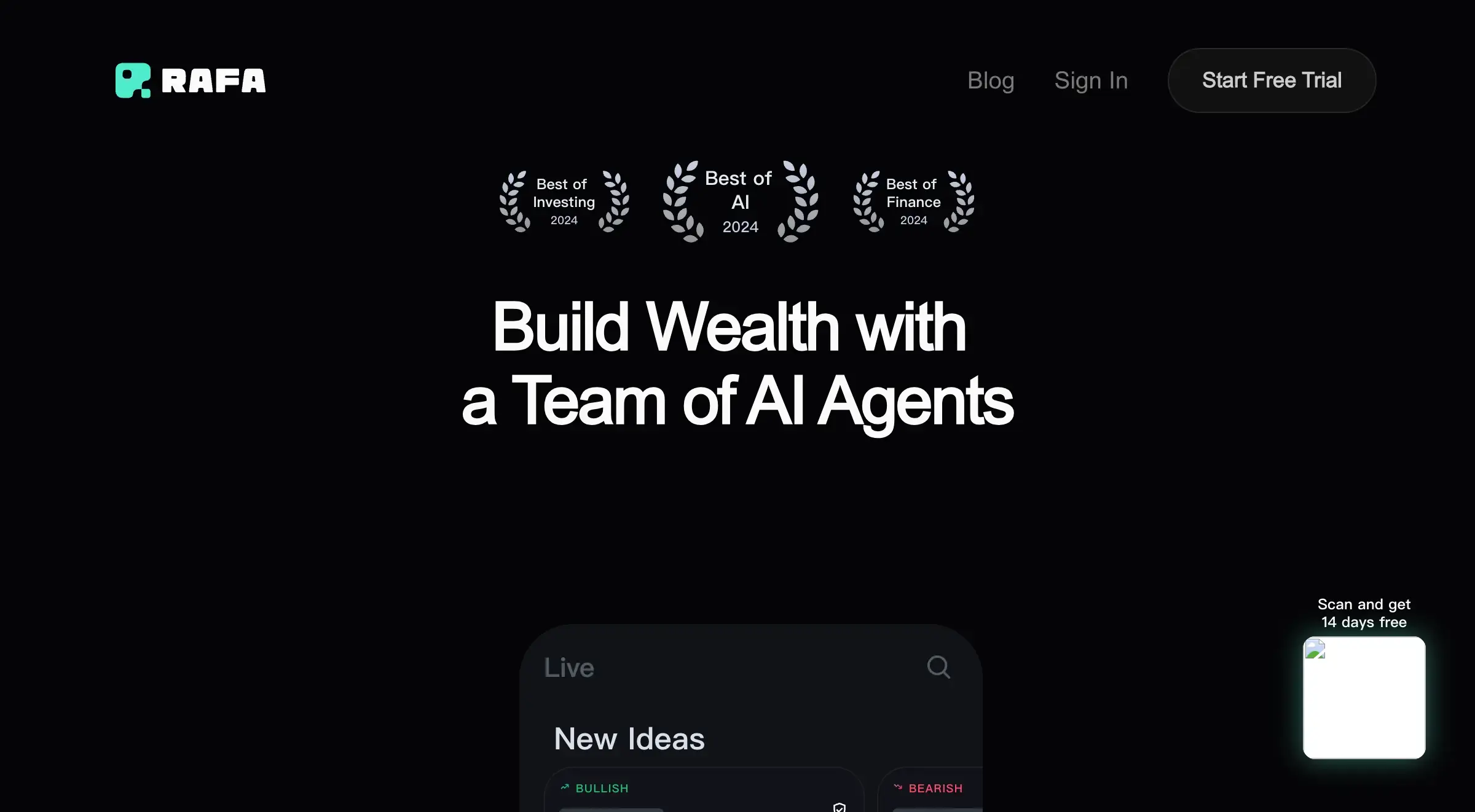 RAFA - Build Wealth with the Power of AI