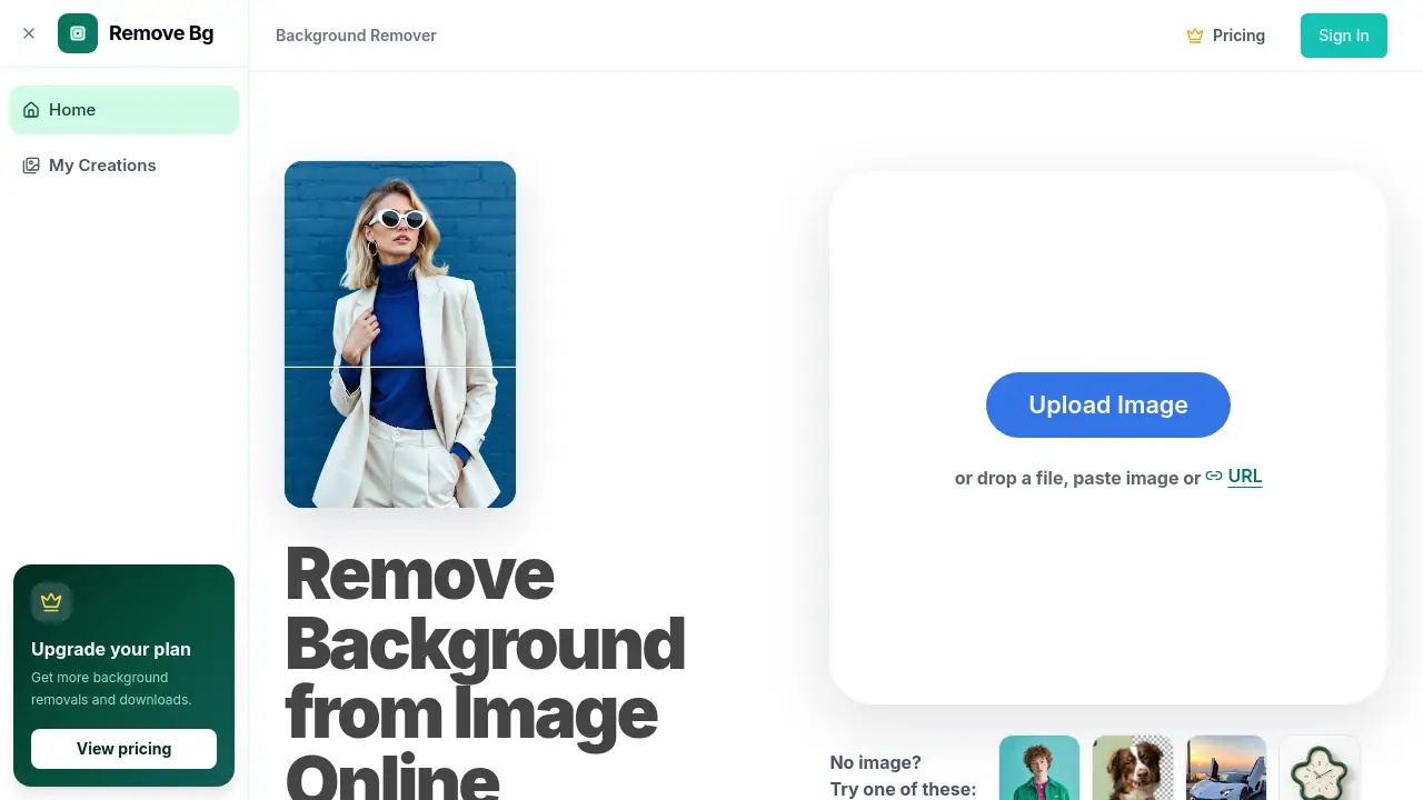 AI Background Remover