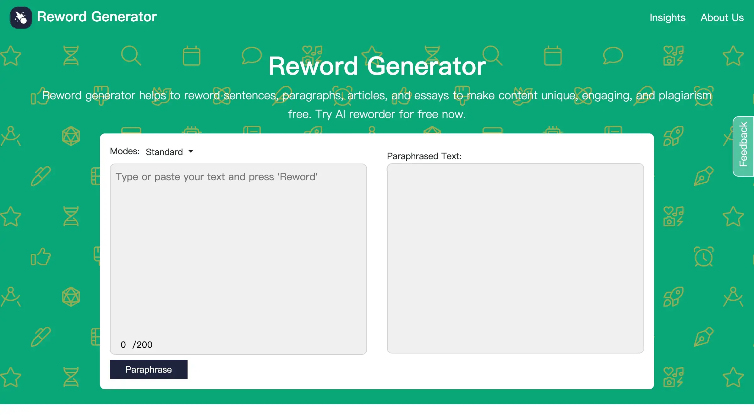 Reword Generator - Best Rewording Tool Online