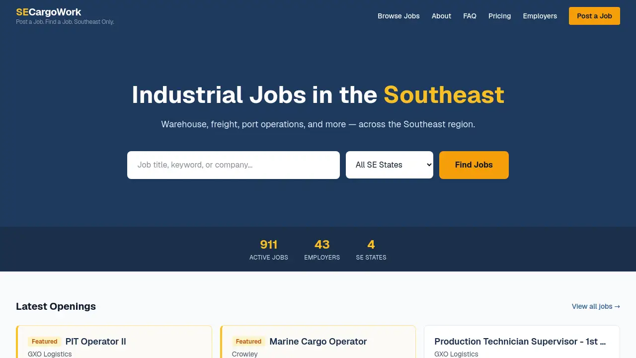 SECargoWork