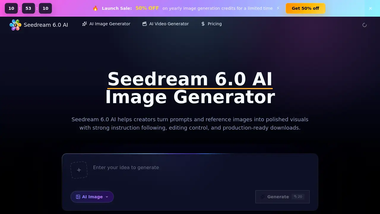 Seedream 6.0 AI