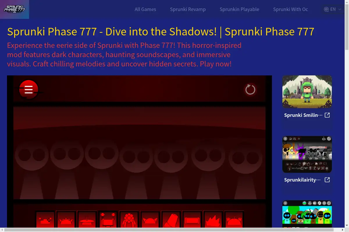 Sprunki Phase 777