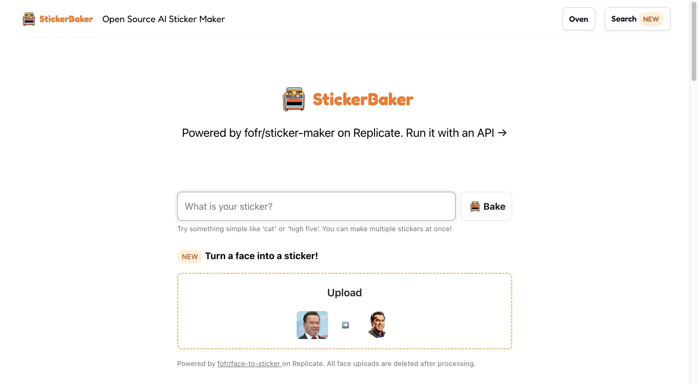 StickerBaker | Make AI stickers