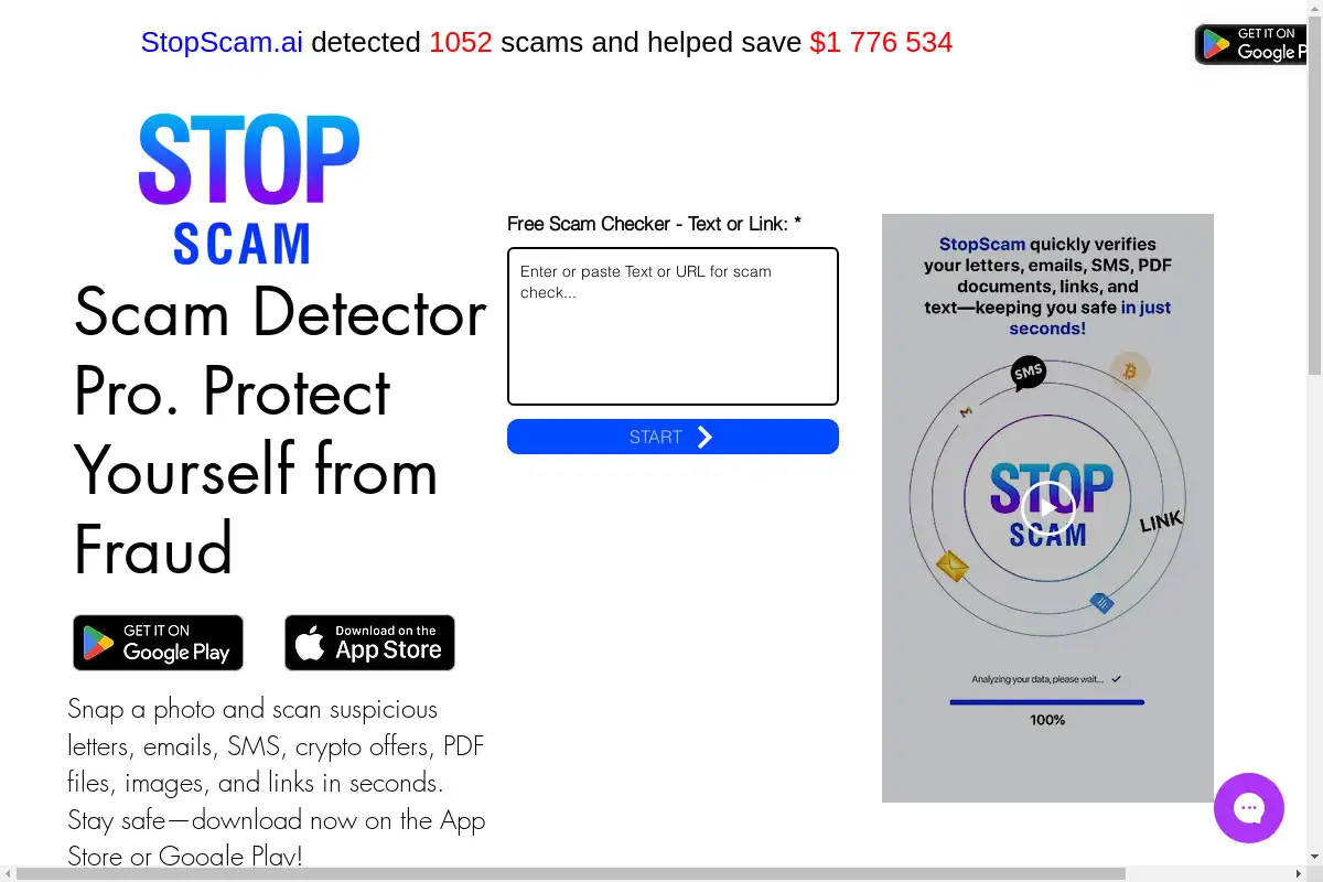 StopScam: Scam Detector Pro