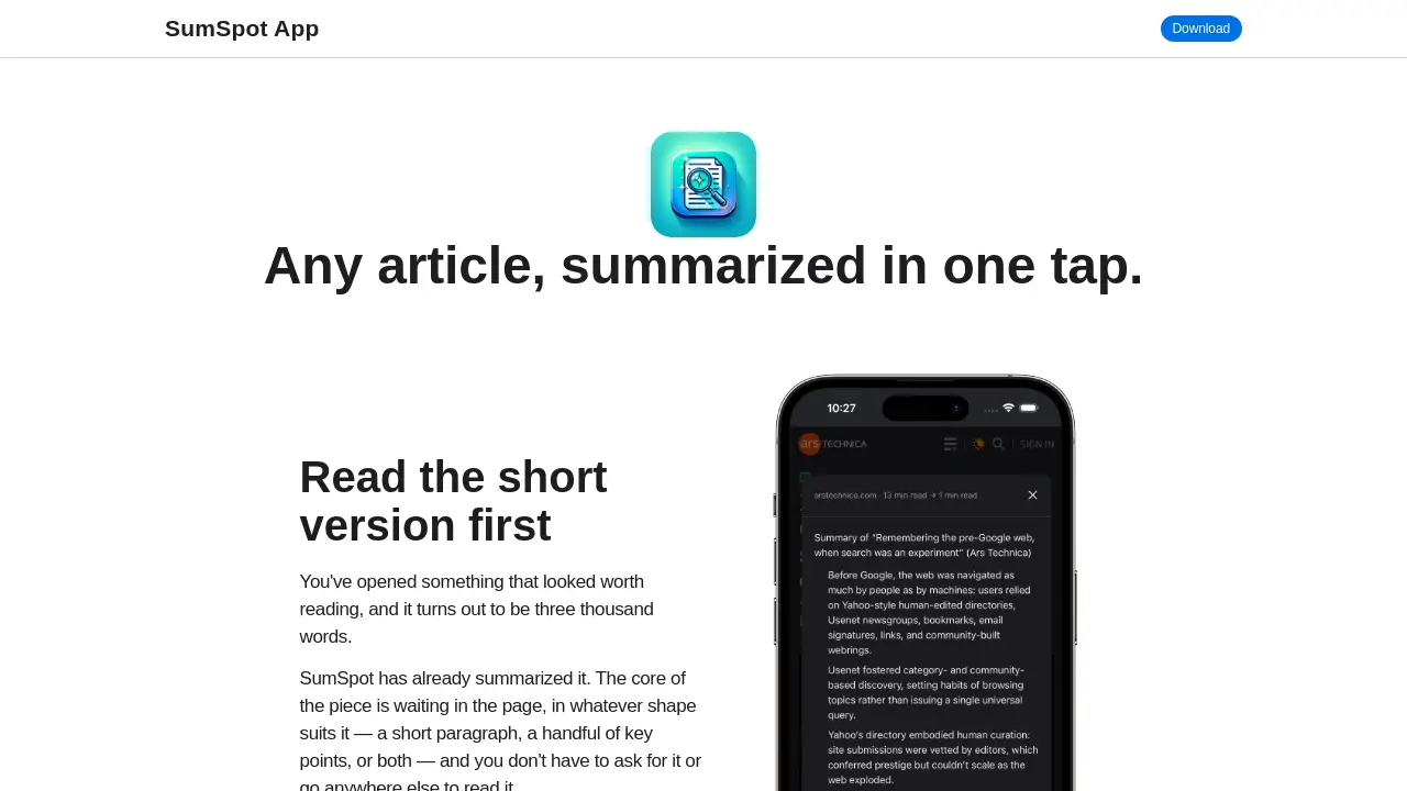 SumSpot