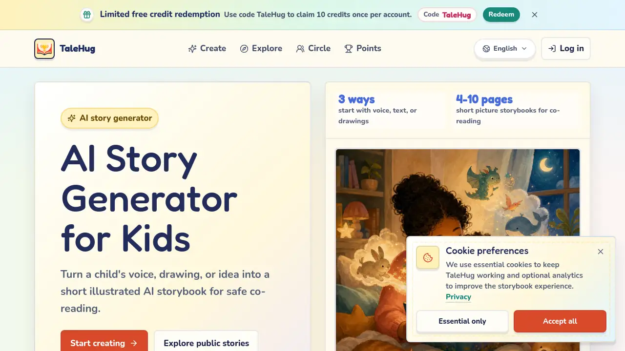 AI Story Generator for Kids
