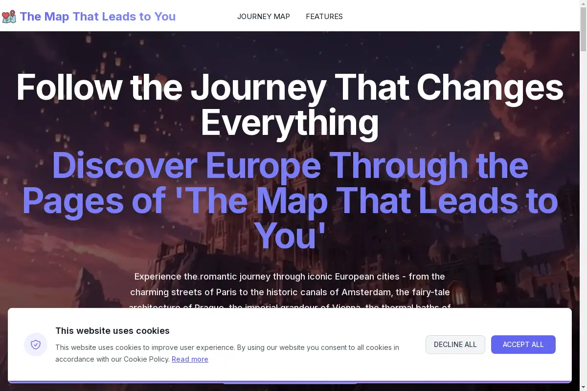 The map that leads to you