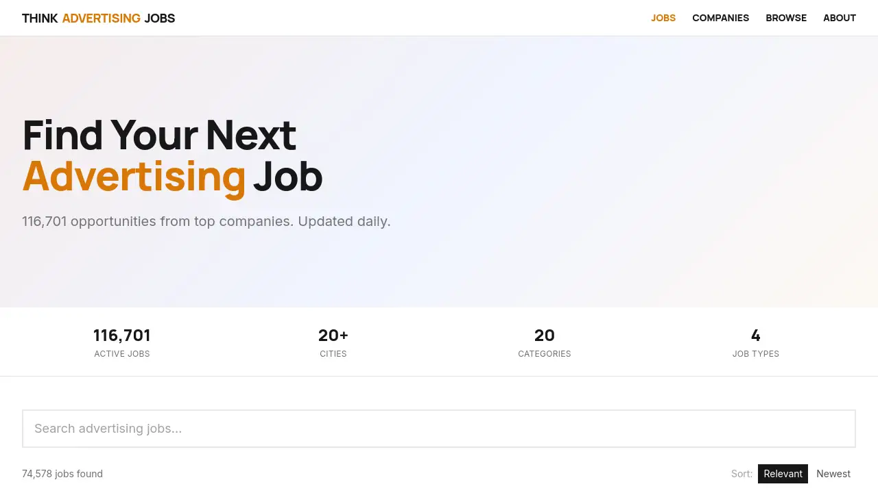 Think Advertising Jobs