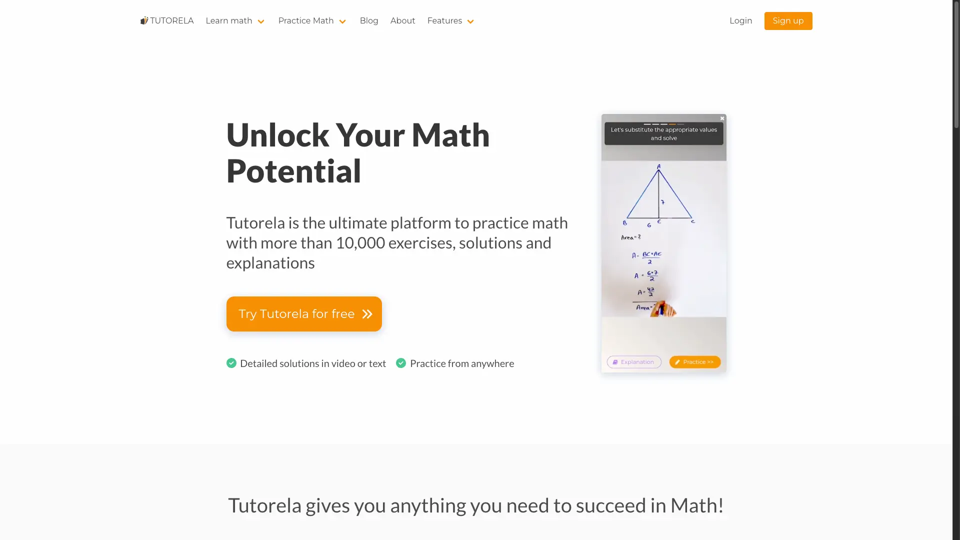 Tutorela Math