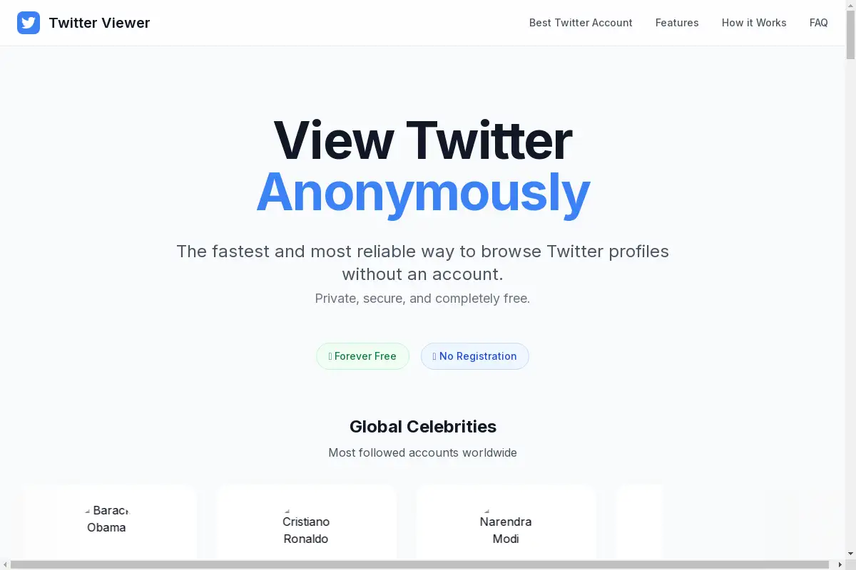 Twitter Viewer