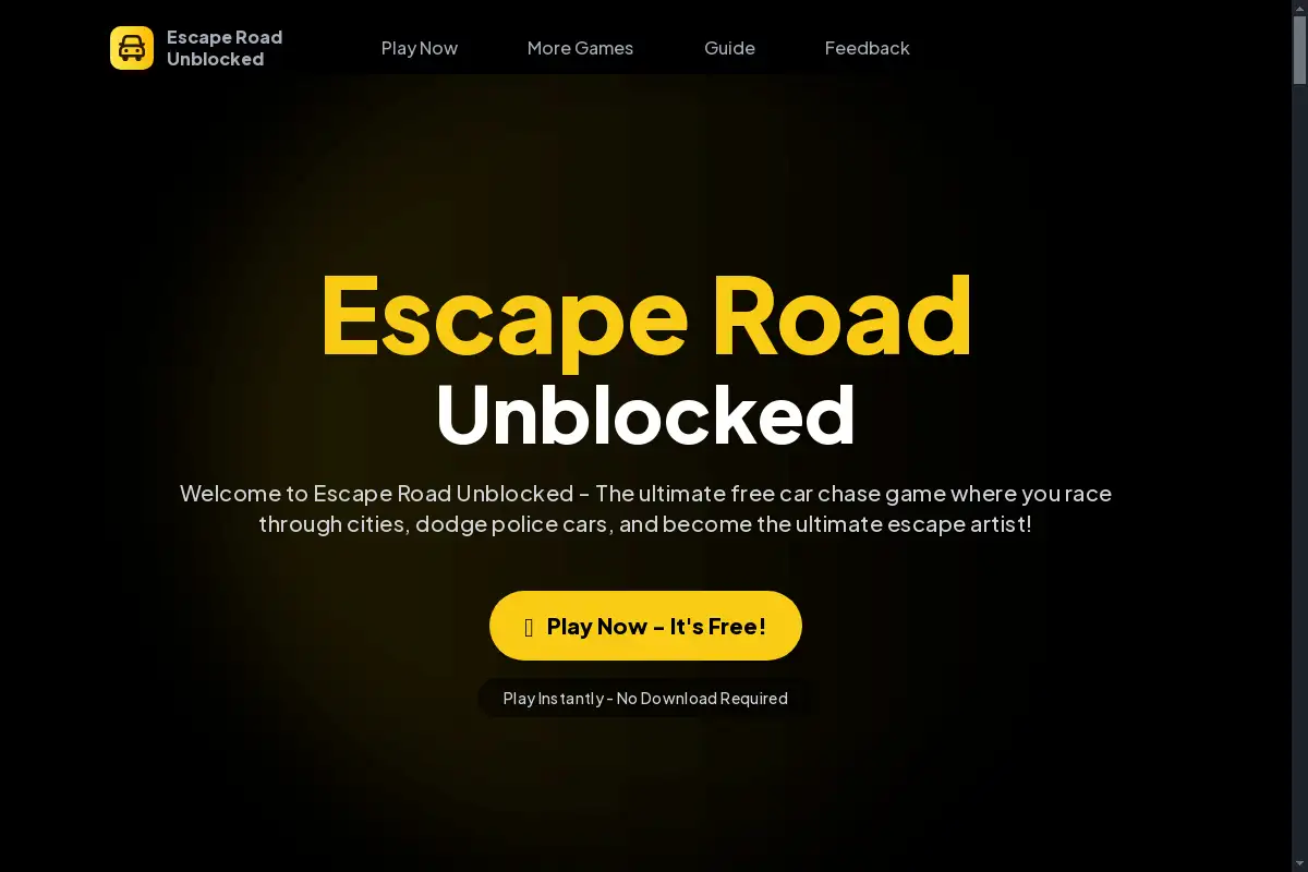 Escape Road Unblocked Game