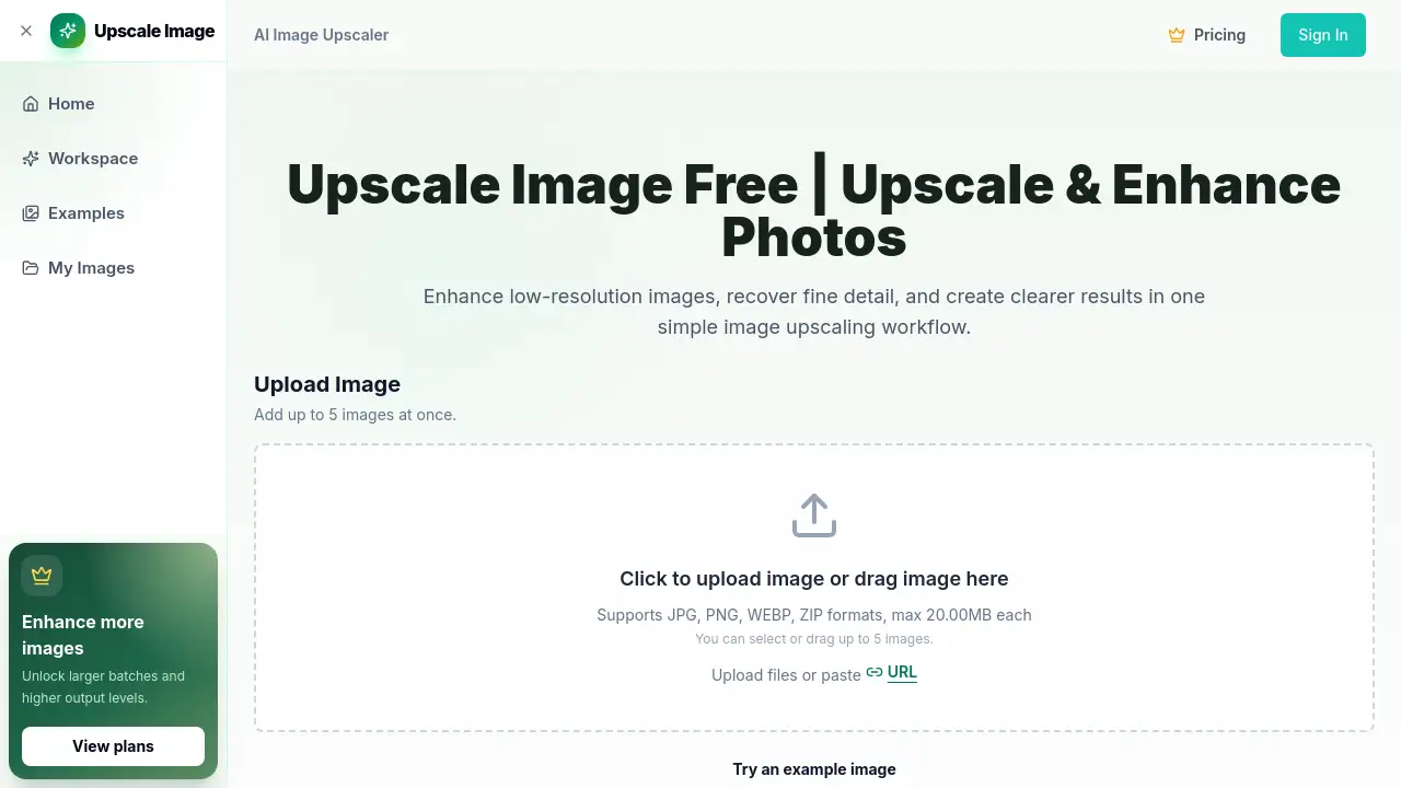 AI Image Upscaler