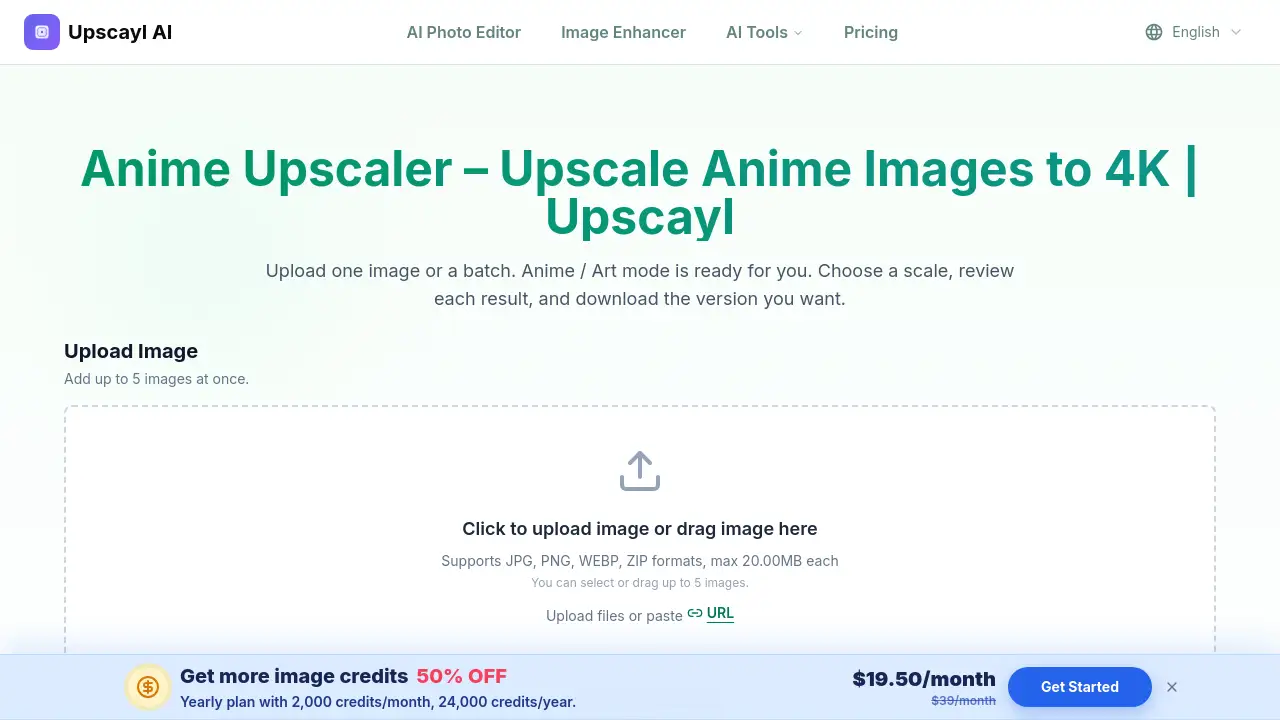 Upscayl Anime Upscaler