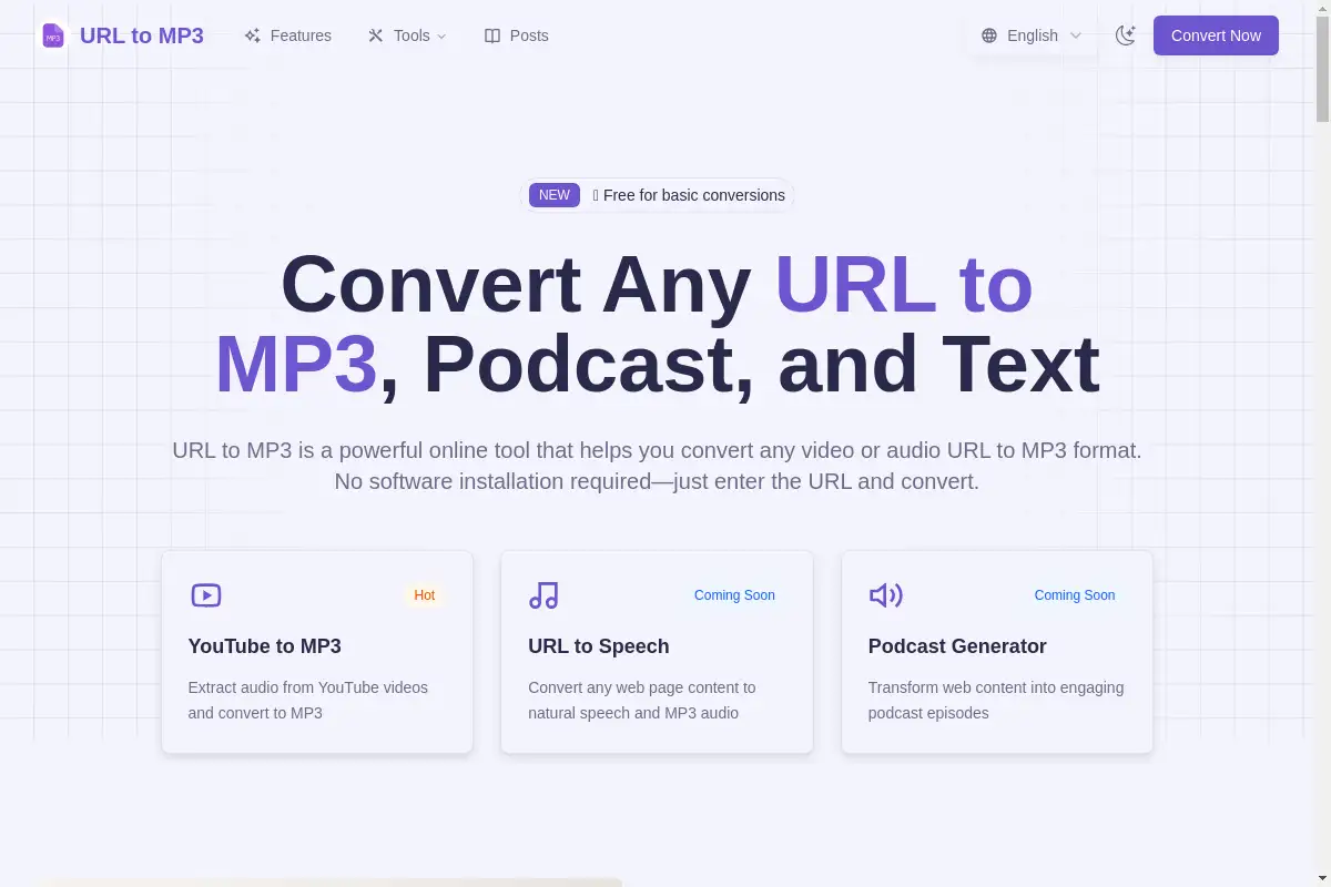 URL to mp3