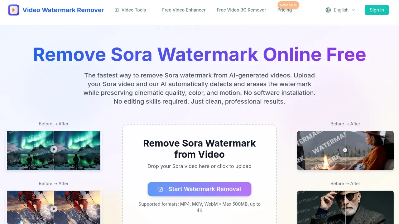 Remove Sora Watermark